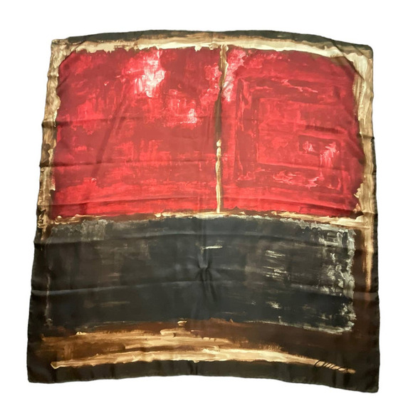 Gucci Abstract Design 100% Silk 90cm Square Scarf - Picture 1 of 11